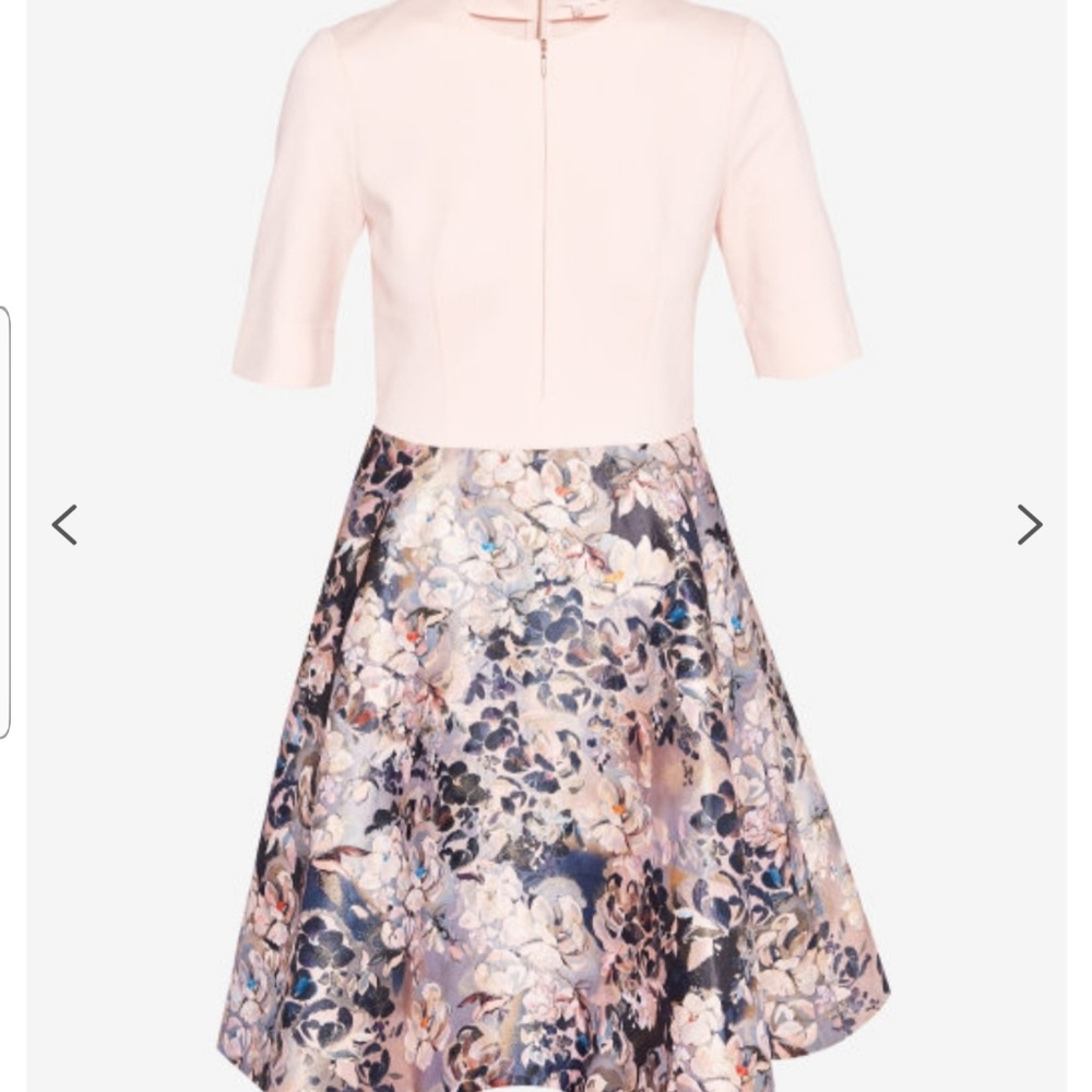 Ted Baker Amarlia Eloquent Jacquard Skater Dress